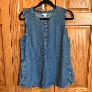 J. Jill denim top